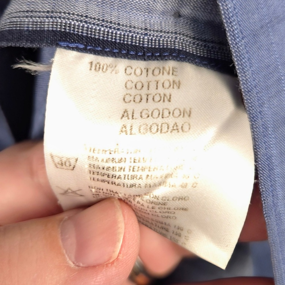 Versace Collection Striped Button Down Long Sleev… - image 4